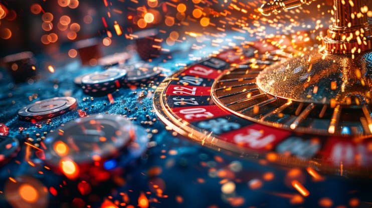 Antarmuka permainan Wolf Gold di ubertogel menampilkan gulungan dan simbol pembayaran